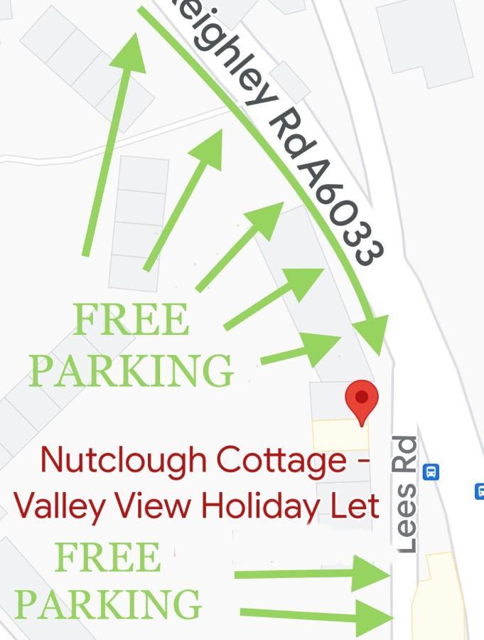 Nutclough Cottage - Log Fire And Valley View - Sleeps 2 Hebden Bridge Exterior photo