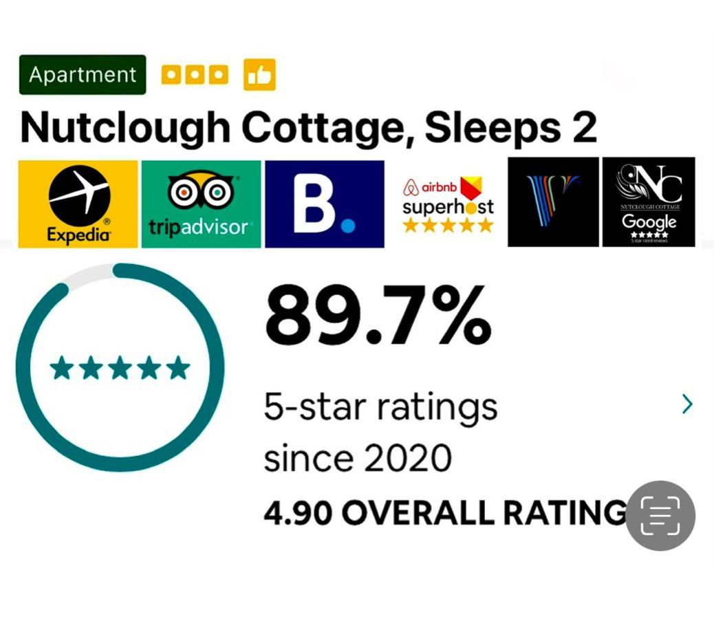Nutclough Cottage - Log Fire And Valley View - Sleeps 2 Hebden Bridge Exterior photo